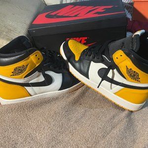 Jordan 1 Retro High OG " Taxi/Black/Sail" Men's Size 11.5